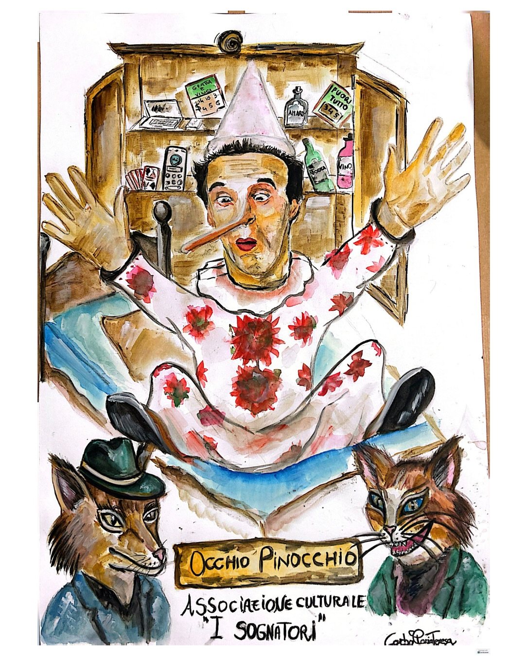 Bozzetto “Occhio Pinocchio”