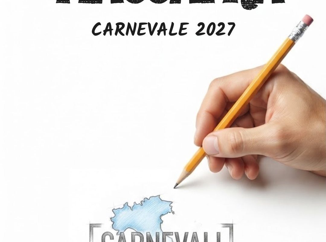 Copertina dei bozzetti del Carnevale di Massafra 2027 – Carnevali d'Italia
